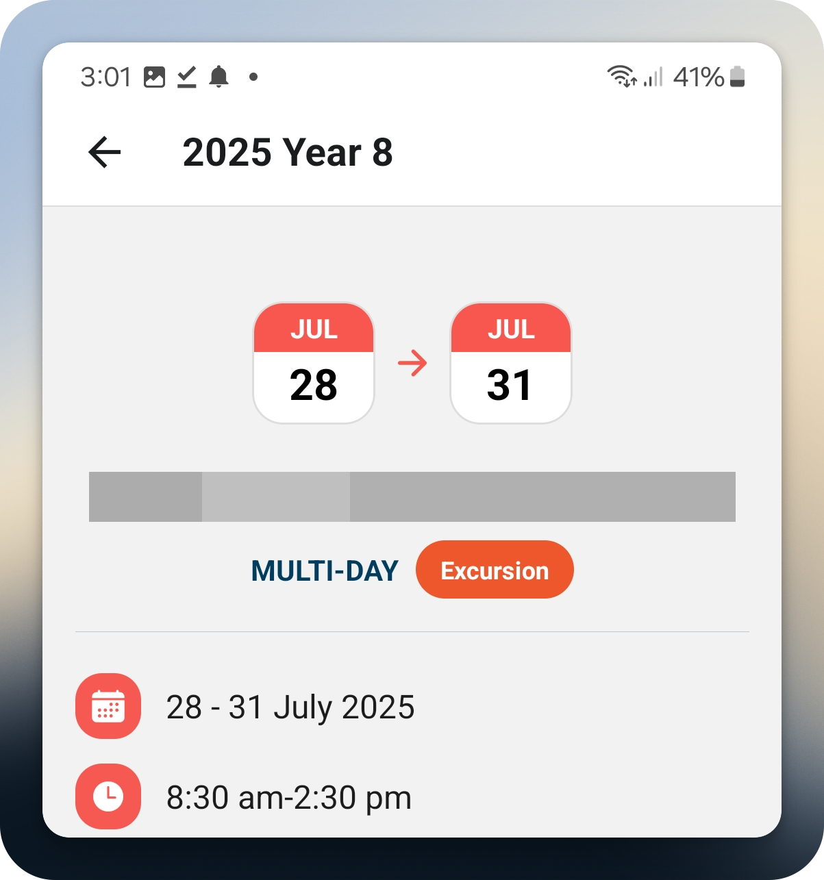 Multi-Day Events